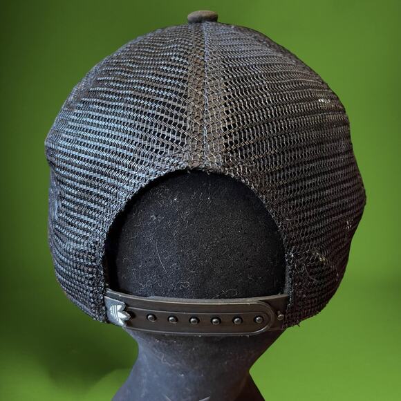 ADIDAS Mesh Dad Trucker Hat Adjustible Golf Swim Summer Has Fade Athletic Sports - Picture 5 of 15